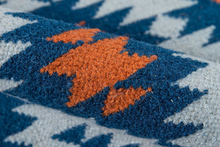 Momeni Thompson THO10 Navy Area Rug by Erin Gates Pile Image