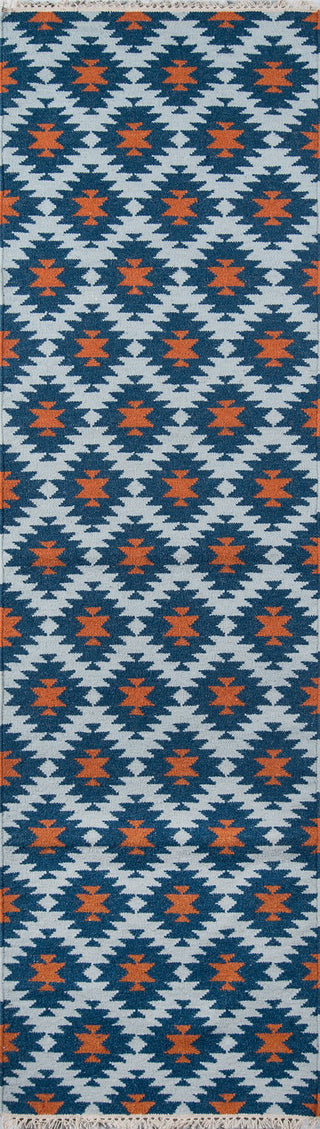 Momeni Thompson THO10 Navy Area Rug by Erin Gates Runner Image