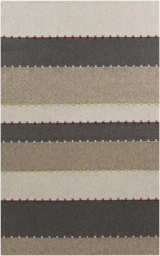 Surya Thread THR-2000 Charcoal Area Rug 5' x 8'