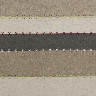 Surya Thread THR-2000 Charcoal Hand Loomed Area Rug Sample Swatch