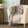 Nourison Throw Stonewash Natural by Mina Victory  Feature