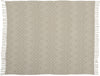 Nourison Throw Knit Chevron Natural main image