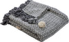 LR Resources Throws 80149 Gray/Black Throw main image