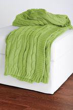 Rizzy TH0159 lime green Throw main image