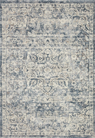 Loloi Theory THY-02 Ivory / Blue Area Rug