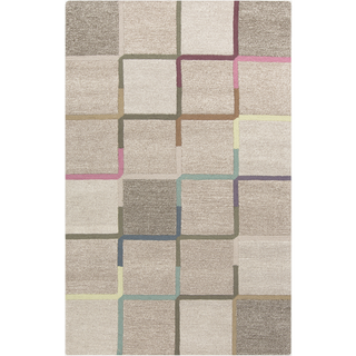 Surya Theory THY-5003 Light Gray Area Rug 5' x 8'