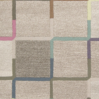 Surya Theory THY-5003 Light Gray Area Rug Sample Swatch