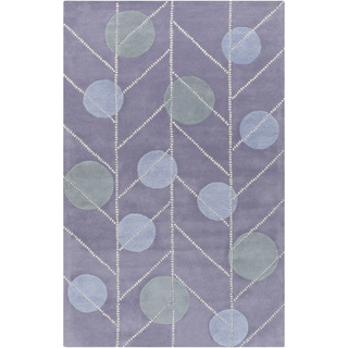 Surya Theory THY-5009 Mauve Area Rug 5' x 8'