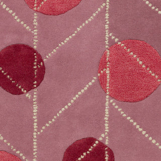 Surya Theory THY-5010 Mauve Hand Tufted Area Rug Sample Swatch