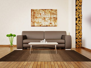 Dalyn Torino TI100 Chocolate Area Rug Lifestyle Image Feature