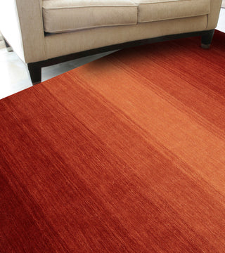 Dalyn Torino TI100 Paprika Area Rug Lifestyle Image Feature