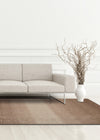 Dalyn Torino TI100 Taupe Area Rug Lifestyle Image Feature