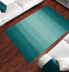 Dalyn Torino TI100 Teal Area Rug Lifestyle Image Feature