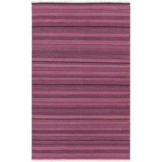 Surya Tibet TIB-4000 Magenta Area Rug by Papilio 5' x 8'