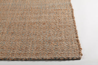 Chandra Tiffany TIF-47100 Natural Blue Area Rug Corner Shot Feature