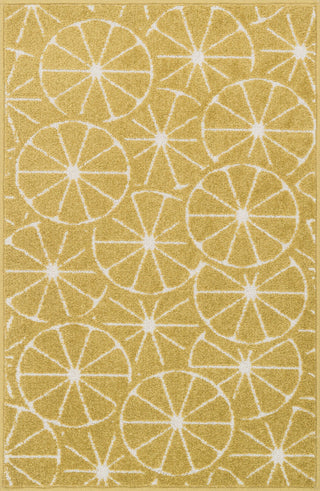 Loloi Tilley HTI01 Green / Ivory Area Rug Main