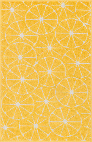 Loloi Tilley HTI01 Yellow / Ivory Area Rug main image