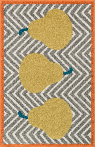 Loloi Tilley HTI02 Grey / Green Area Rug Main