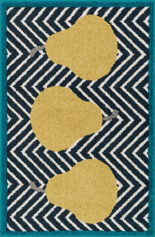 Loloi Tilley HTI02 Navy / Green Area Rug main image