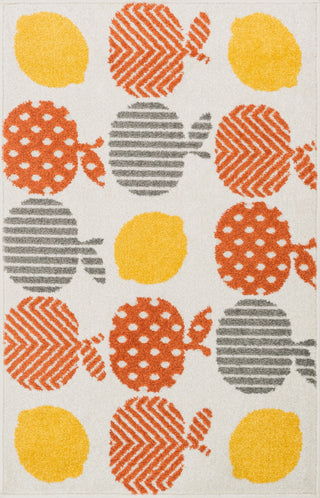 Loloi Tilley HTI03 Orange / Multi Area Rug Main