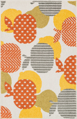 Loloi Tilley HTI09 Ivory / Orange Area Rug main image