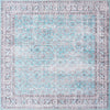 Unique Loom Timeless LEO-RVVL1 Blue Area Rug Square Top-down Image