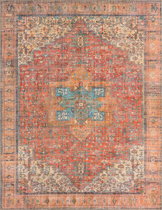 Unique Loom Timeless LEO-RVVL10 Rust Red Area Rug main image