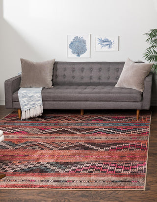 Unique Loom Timeless LEO-RVVL12 Multi Area Rug Square Lifestyle Image