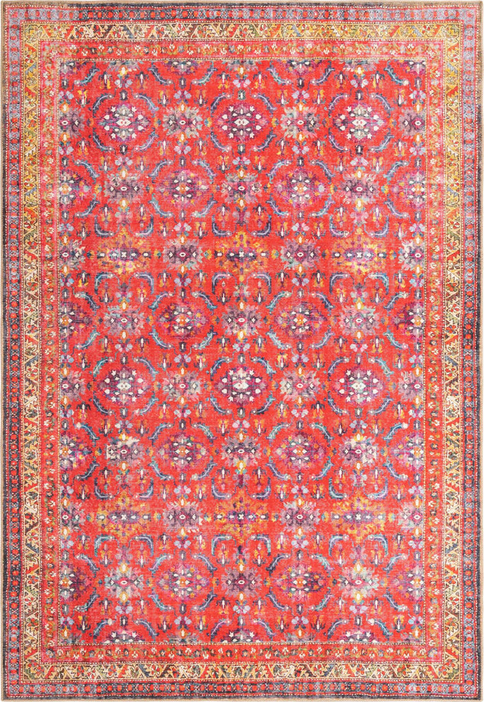 Unique Loom Timeless LEO-RVVL13 Red Area Rug main image