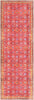 Unique Loom Timeless LEO-RVVL13 Red Area Rug Runner Top-down Image
