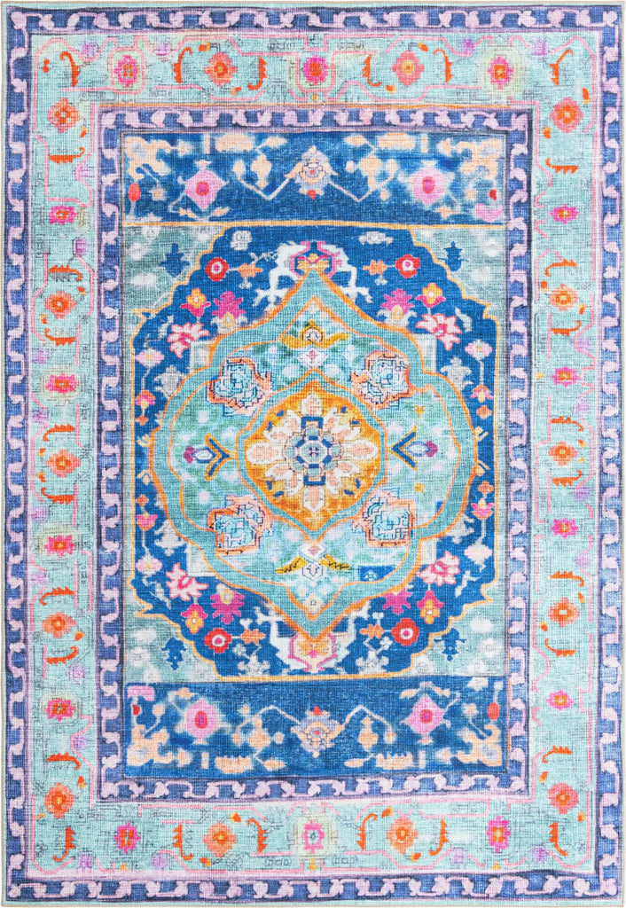 Unique Loom Timeless LEO-RVVL14 Blue Area Rug main image