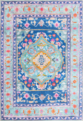 Unique Loom Timeless LEO-RVVL14 Blue Area Rug main image