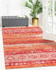 Unique Loom Timeless LEO-RVVL15 Rust Red Area Rug Rectangle Lifestyle Image Feature
