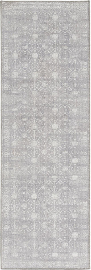 Unique Loom Timeless LEO-RVVL16 Gray Area Rug Runner Lifestyle Image