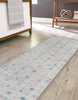 Unique Loom Timeless LEO-RVVL16 Ivory Area Rug Runner Lifestyle Image