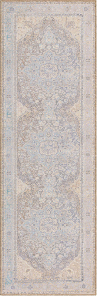 Unique Loom Timeless LEO-RVVL4 Cream Area Rug Runner Lifestyle Image