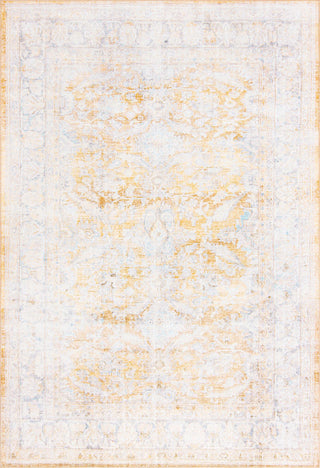 Unique Loom Timeless LEO-RVVL8 Yellow Area Rug main image