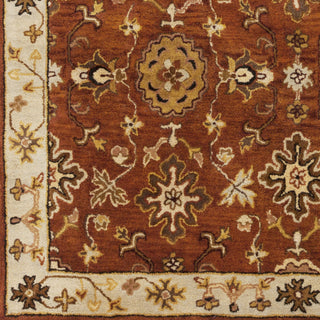 Surya Tinley TIN-4000 Burnt Orange Area Rug Sample Swatch