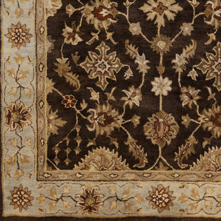 Surya Tinley TIN-4003 Dark Brown Area Rug Sample Swatch