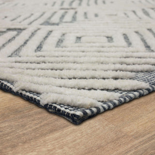 Karastan Sirocco Tipaza Black/White Area Rug by Drew and Jonathan Lifestyle Image