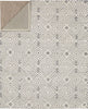 Karastan Sirocco Tipaza Black/White Area Rug by Drew and Jonathan Back Image
