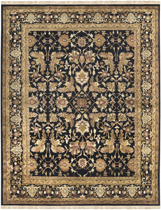 Surya Taj Mahal TJ-44 Black Area Rug 7'9'' x 9'9''