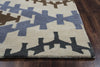 Rizzy Tumble Weed Loft TL9152 Area Rug Edge Shot Feature