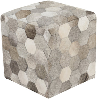 Surya Trail TLPF-001 Gray Pouf