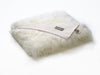 Auskin Luxury Skins Tibetan Sheepskin Throw Ivory Bedding