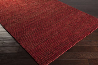 Surya Trinidad TND-1155 Cherry Hand Woven Area Rug 5x8 Corner