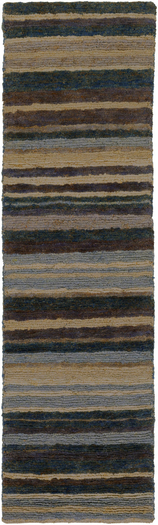 Surya Trinidad TND-1157 Slate Area Rug 2'6'' x 8' Runner