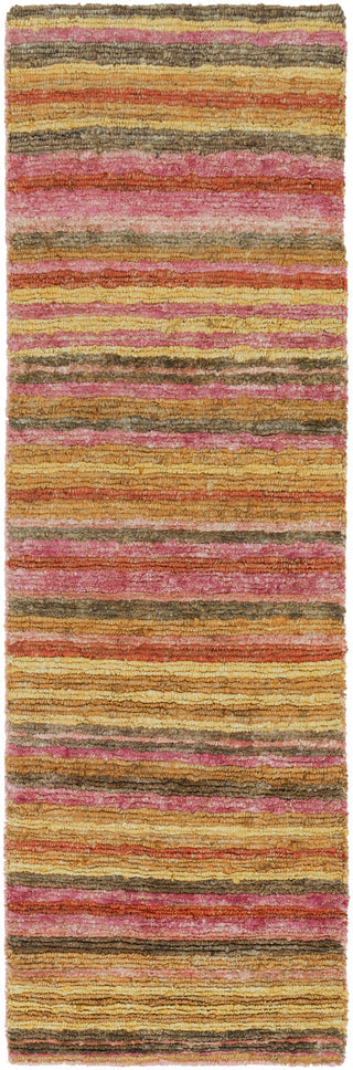 Surya Trinidad TND-1158 Magenta Area Rug 2'6'' x 8' Runner