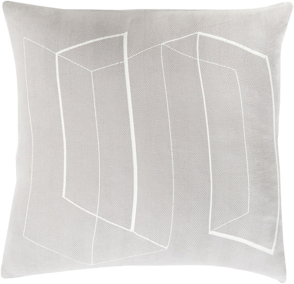 Surya Teori Lines and Angles TO-013 Pillow 22 X 22 X 5 Poly filled