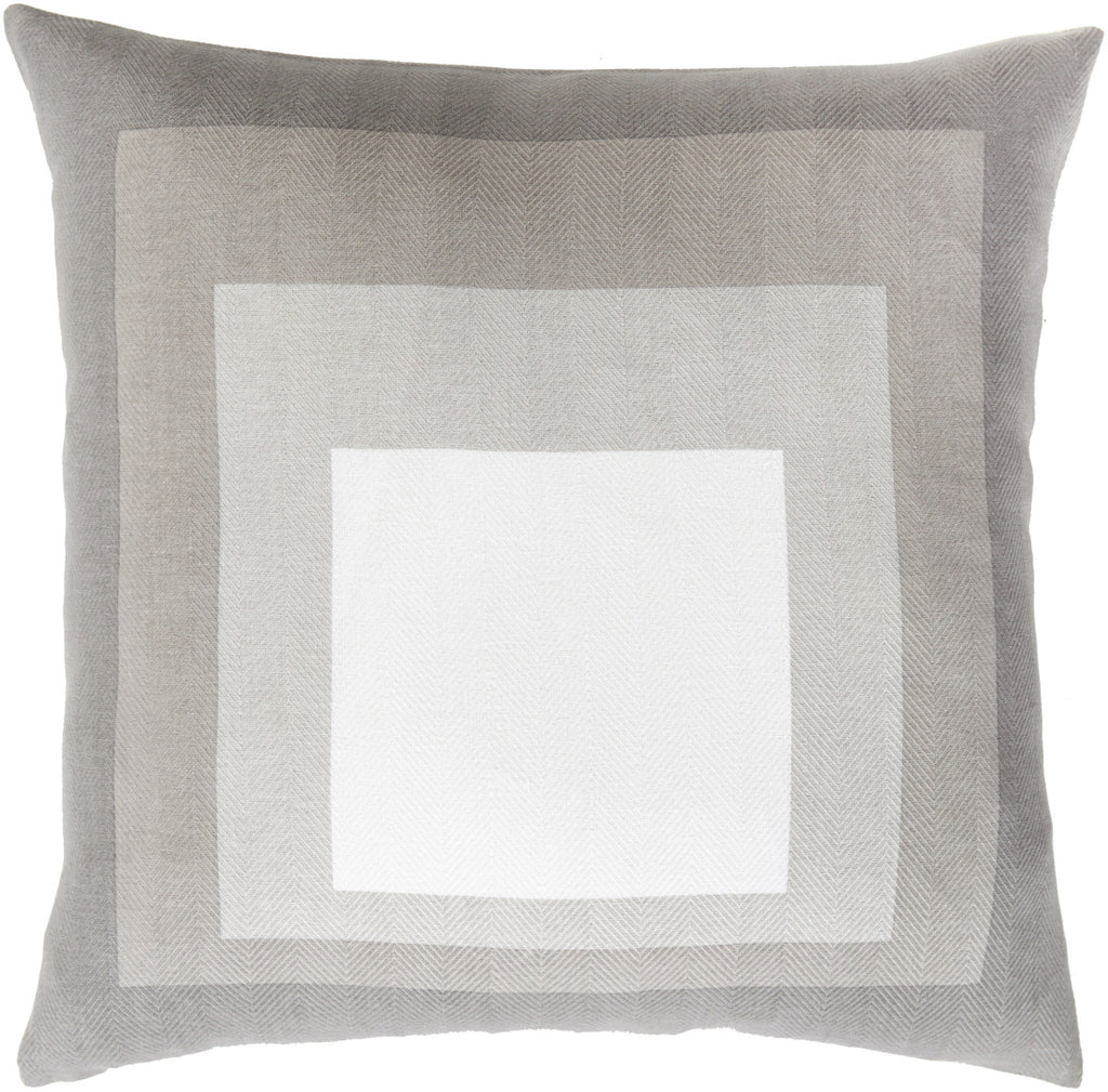 Surya Teori Cube Cutouts TO-025 Pillow 18 X 18 X 4 Poly filled